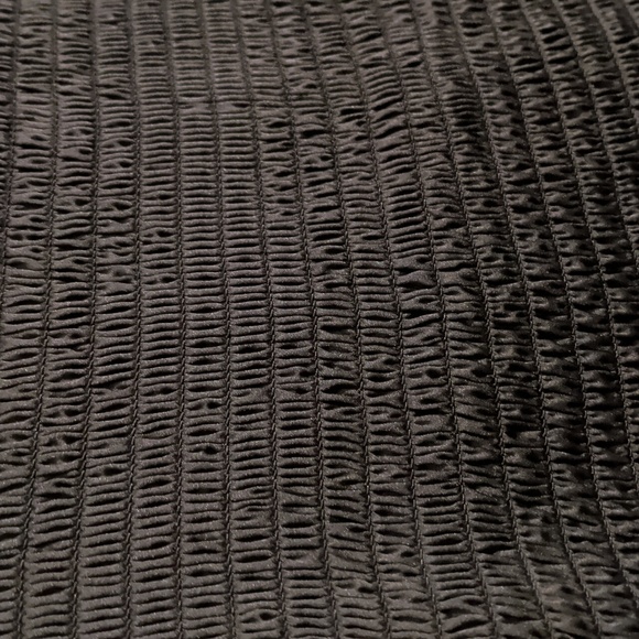 FREE PEOPLE black smocked tank top - size small - Picture 5 of 7